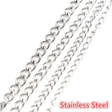 5m Stainless Steel Chains for DIY Jewelry Making