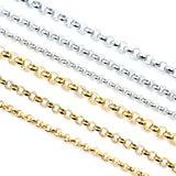 5m Stainless Steel Plated O Style Necklace Chains DIY Jewelry Making