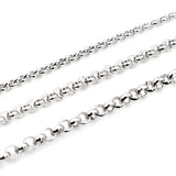 5m Stainless Steel Plated O Style Necklace Chains DIY Jewelry Making