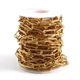 5m Stainless Steel Link Cable Chain Multicolor DIY Jewelry Findings