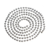 5 Meters Stainless Steel Ball Chain Bulk DIY Necklaces Jewelry Making