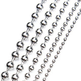 5 Meters Stainless Steel Ball Chain Bulk DIY Necklaces Jewelry Making