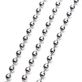 5 Meters Stainless Steel Ball Chain Bulk DIY Necklaces Jewelry Making