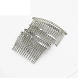 5 PCS Hair Combs Blank Settings Hairwear Jewelry Making