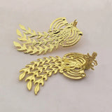 5 PCS 3D Phoenix Headwear Accessories for DIY Jewelry Making