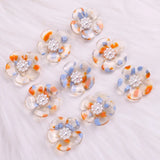 5 PCS 26mm Acrylic Flowers DIY Jewelry Accessories