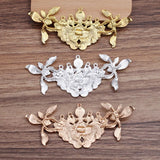 5 PCS Metal Alloy Leaf Flowers Hair Accessories DIY Material