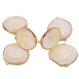 5 Natural Mother of Pearl Jewelry Boxes 70mm-75mm