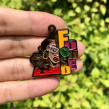 5 PCS Melanin Charm Enamel Pendant for Jewelry Making