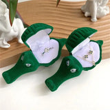 5 PCS Mini Velvet Jewelry Box Necklace Container Wedding Ring Earrings