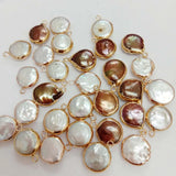 5 PCS /LOT Freshwater Loose Pearl Baroque Shape DIY Beads, Colorful