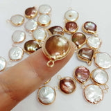 5 PCS /LOT Freshwater Loose Pearl Baroque Shape DIY Beads, Colorful