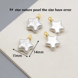 5 PCS Natural Freshwater Loose Pearl Baroque Pendant DIY Beads