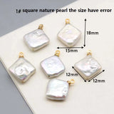5 PCS Natural Freshwater Loose Pearl Baroque Pendant DIY Beads