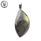 Labradorite Drop Pendants Brass Findings Jewelry Crafts