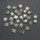 5 PCS Flash Labradorite Pendants 12x16 mm DIY Jewelry Making Accessories