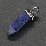 5 PCS Natural Stone Opal Lapis Turquoises Pendants for DIY Jewelry
