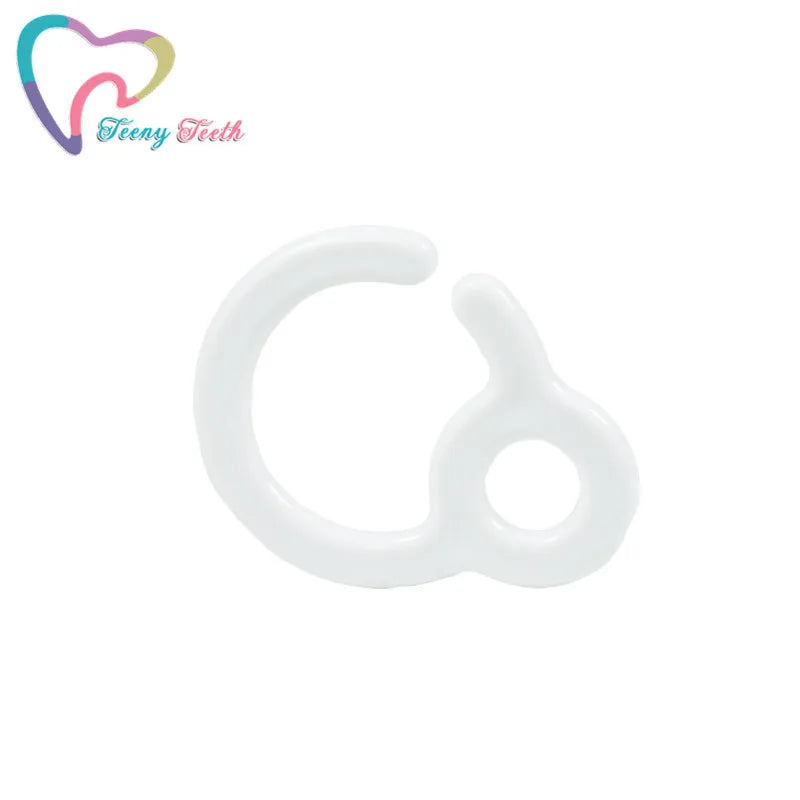 5 Pacifier Hook Clips for Baby Stroller Toys Teething DIY Nursing Pendant