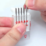 5 PCS/Pack Sewing Machine Leather Organ Needles Mix Size 90 100 For Leather Sewi