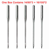 5 PCS/Pack Sewing Machine Leather Organ Needles Mix Size 90 100 For Leather Sewi
