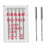5 PCS/Pack Sewing Machine Leather Organ Needles Mix Size 90 100 For Leather Sewi