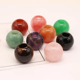 5 PCS Natural Stone Pendant Beads DIY Jewelry Making Accessories Gift