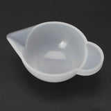 5 PCS Silicone Mold Cup Dispenser DIY Epoxy Resin Split Cups Jewelry Making Tool