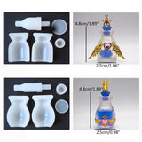 5 PCS Silicone Mold DIY Jewelry Tool Small Bottle Mold Pendant Handsize