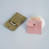 5-Pack Mini Envelope Jewelry Bags Snap Button Closure
