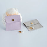5-Pack Mini Envelope Jewelry Bags Snap Button Closure