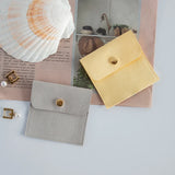 5-Pack Mini Envelope Jewelry Bags Snap Button Closure