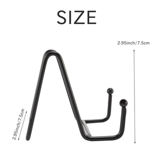 5 Pack Metal Display Stands Iron Easel For Plate Picture Holder