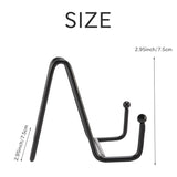 5 Pack Metal Display Stands Iron Easel For Plate Picture Holder