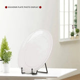 5 Pack Metal Display Stands Iron Easel For Plate Picture Holder