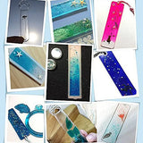 5 Pack Silicone Bookmark Mold DIY Epoxy Resin Jewelry Craft Transparent Mold
