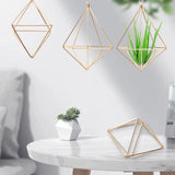 Air Holder Mini Metal Tabletop Himmeli Decor Geometric Plant Stand