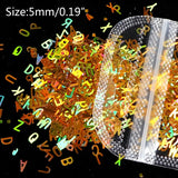 5 Packs Alphabet Letters Sequins Epoxy Resin Silicone Mold Fillings DIY Crafts