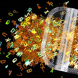 5 Packs Alphabet Letters Sequins Epoxy Resin Silicone Mold Fillings DIY Crafts