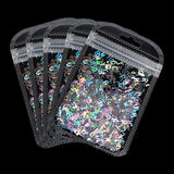5 Packs Alphabet Letters Sequins Epoxy Resin Silicone Mold Fillings DIY Crafts