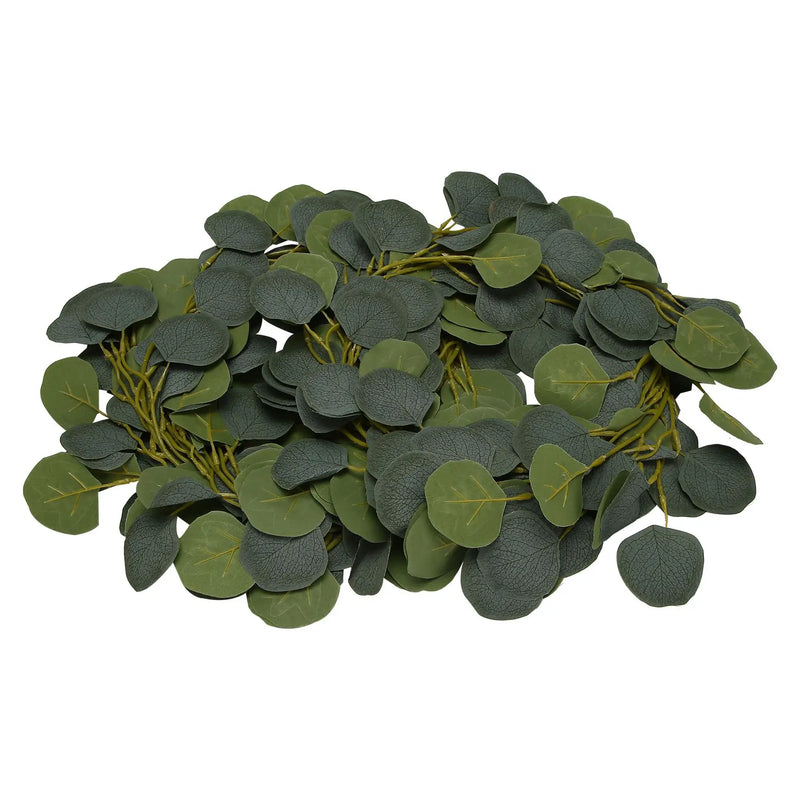 5 Packs Artificial Eucalyptus Wreath for Wedding Garden Decor