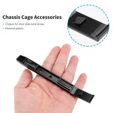 5 Pairs 3.5 to 5.25 Hard Drive Rails Chassis Cage Plastic Rails