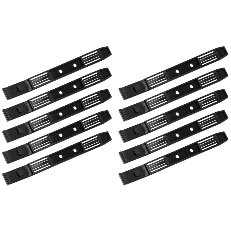 5 Pairs 3.5 to 5.25 Hard Drive Rails Chassis Cage Plastic Rails