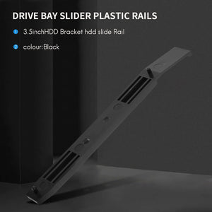 5 Pairs 3.5 to 5.25 Hard Drive Rails Chassis Cage Plastic Rails