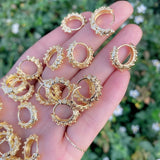 5 Pairs Twisted Small Hoop Earrings for Women Minimalist Circle Huggie Jewelry