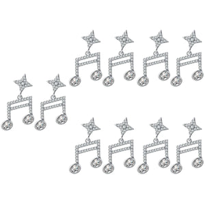 Musical Note Earrings Jewelry for Women Music