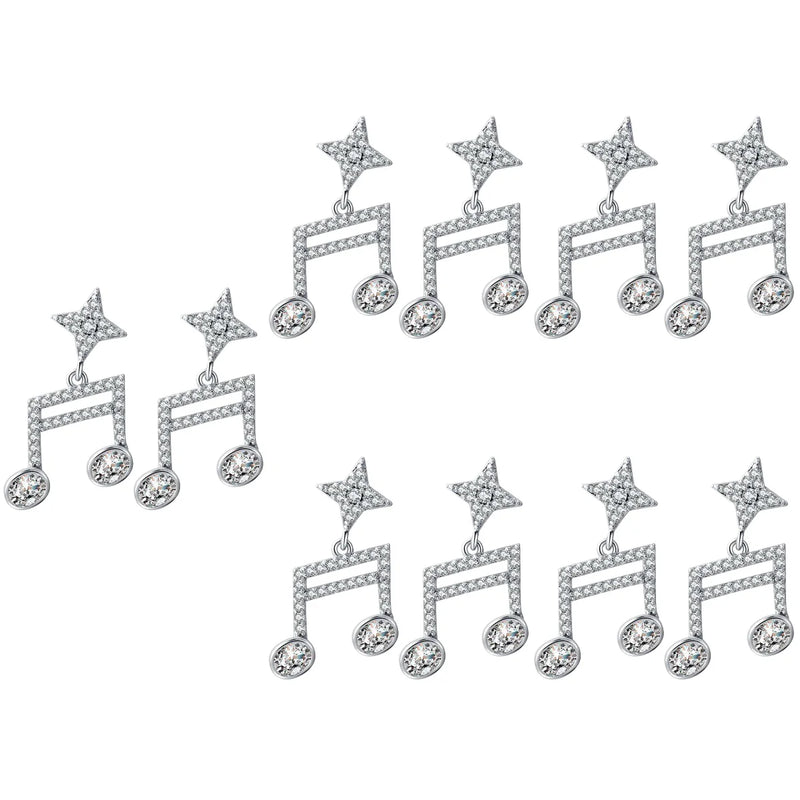 Musical Note Earrings Jewelry for Women Music