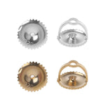 5 Pairs Sterling Silver Screw On Earring Backs