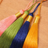 5 Pcs Wire Ice Silk Tassel Spike DIY Hanfu Cheongsam Accessories