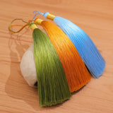 5 Pcs Wire Ice Silk Tassel Spike DIY Hanfu Cheongsam Accessories