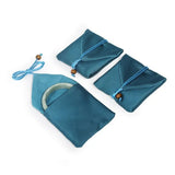 5 Pcs 9.5x9.5cm Multifunctional Jewelry Storage Bag